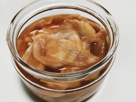 血液サラサラ!新生姜の甘酢漬け